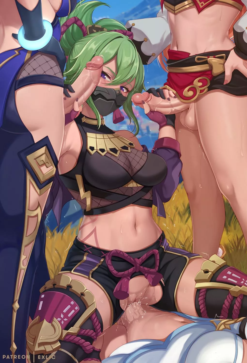 Teaming up on Shinobu posted by SoManyCookies