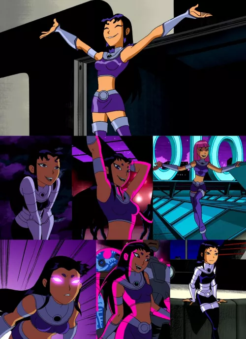 The animators did a good job animating her with one hand. [Teen Titans] by Groundbreaking-Set13