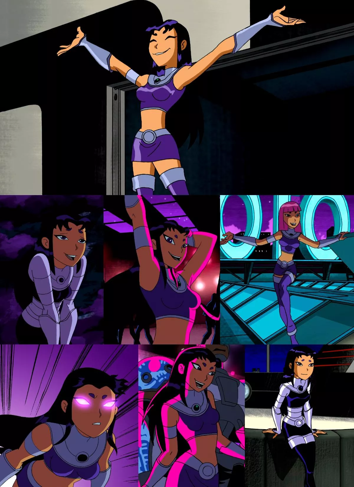 The animators did a good job animating her with one hand. [Teen Titans] posted by Groundbreaking-Set13