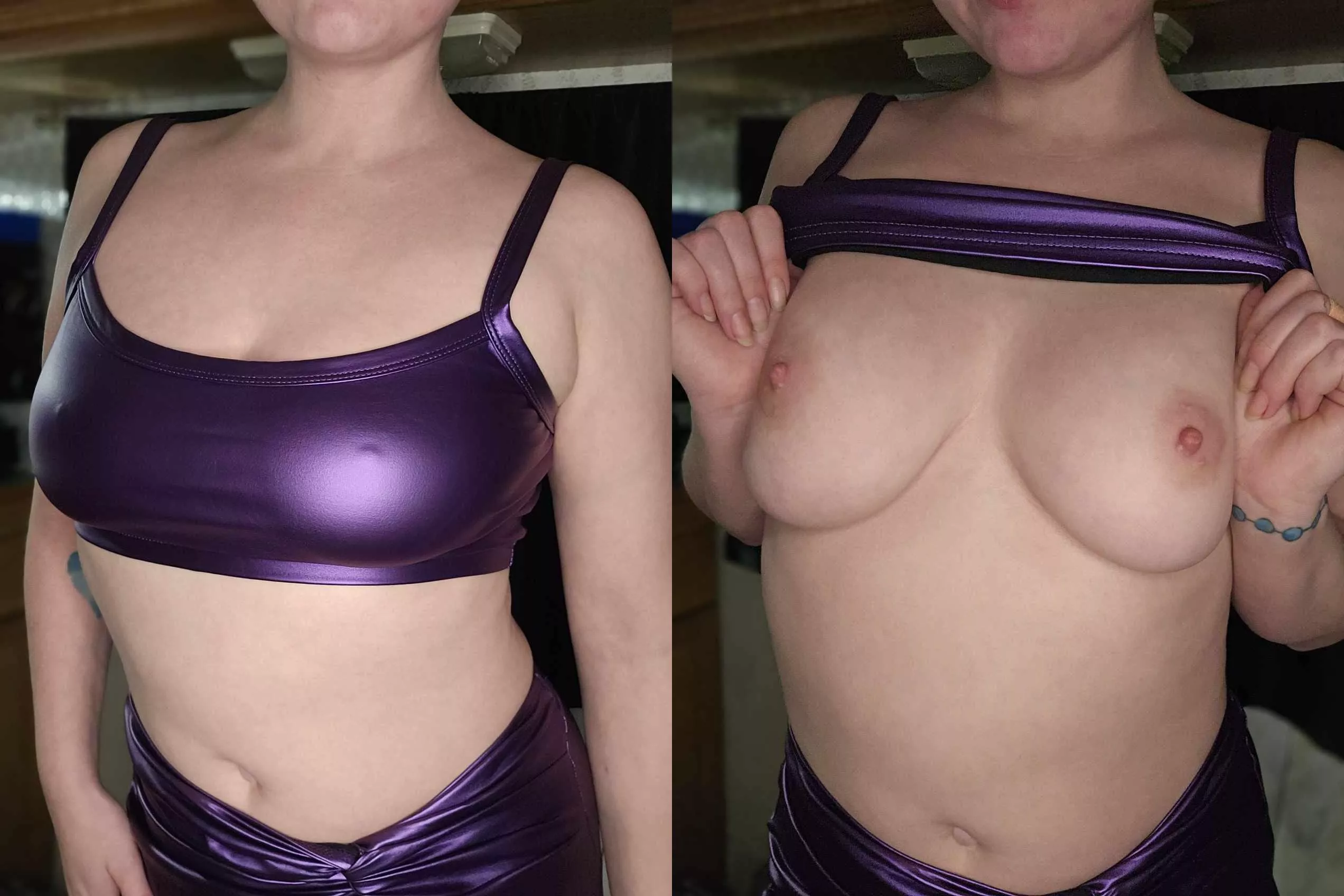 They look good in this top, and even better out of it posted by lil_redrider23