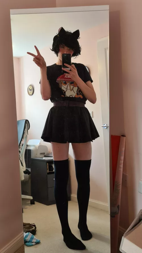 Throwback to me discovering the power of belts ^^ by Aster_femtwink