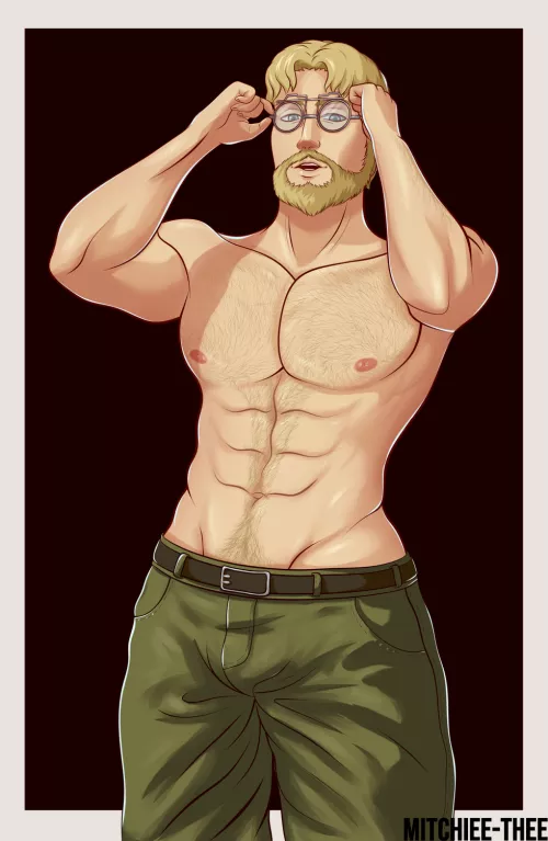 Zeke Yeager - Attack on Titan by me (Mitchiee-Thee) by Mitchiee-Thee