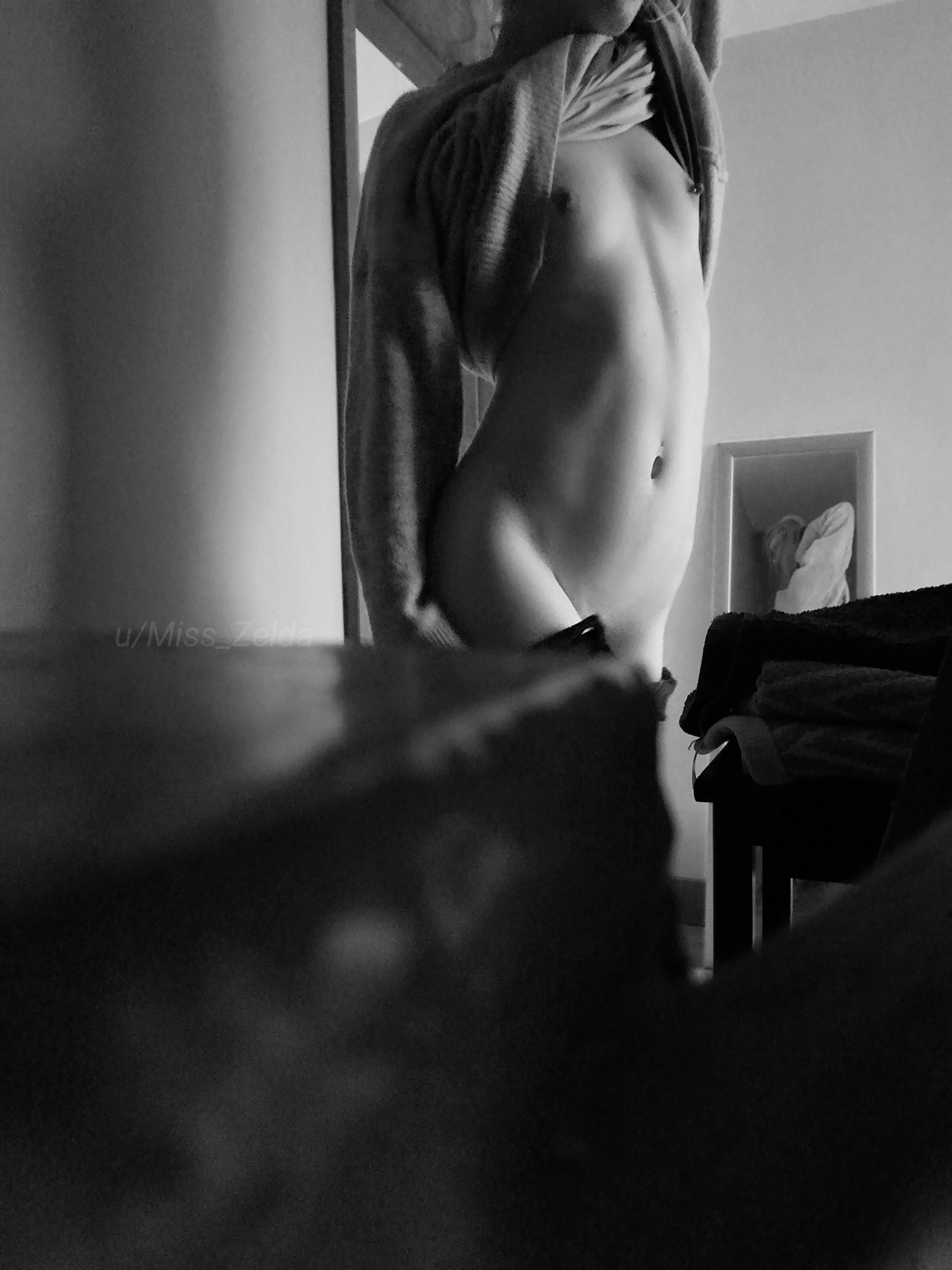 A hiding glimpse posted by Miss_Zelda