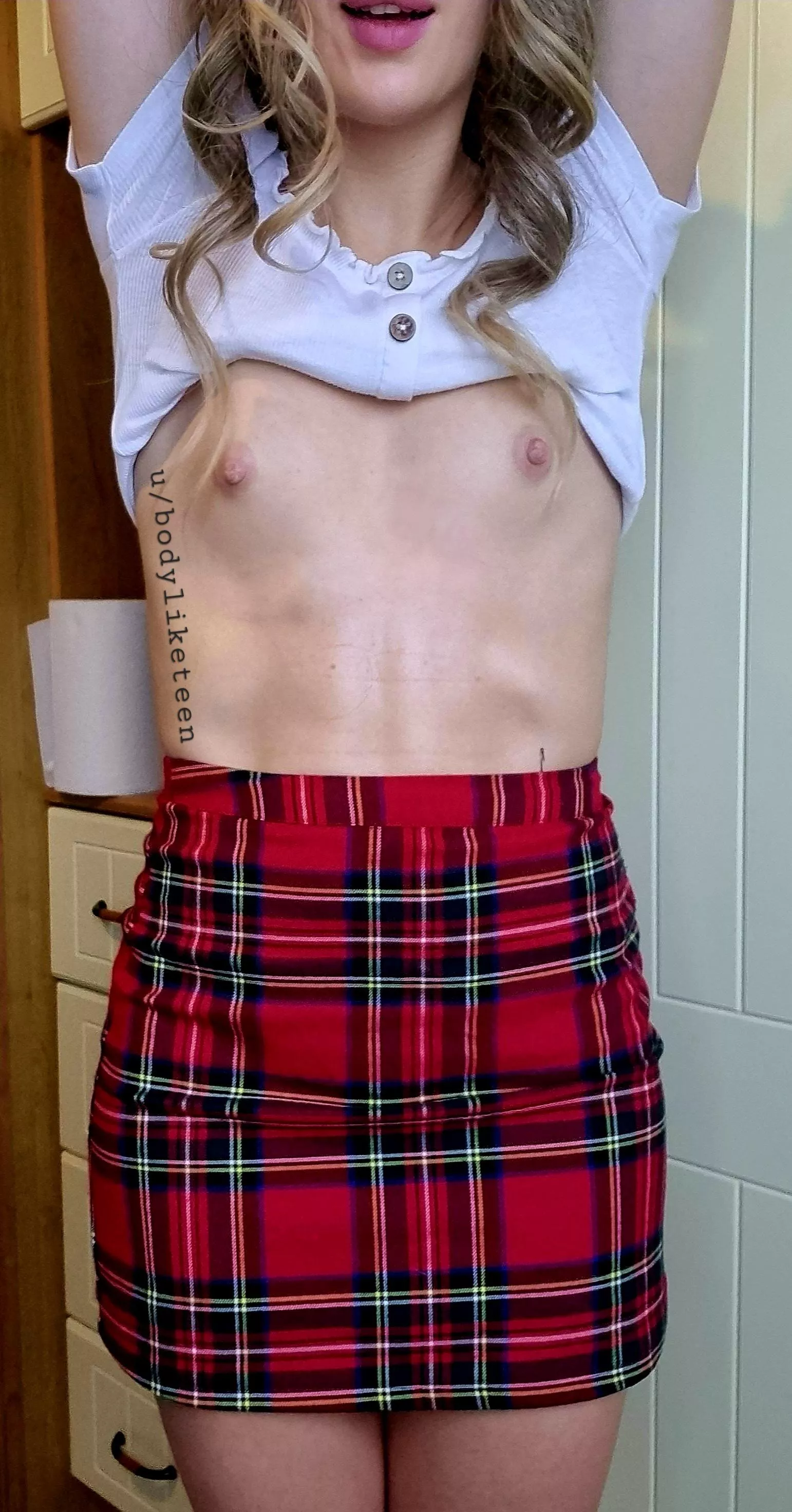 Are you staring at my flat chest now ? <3 posted by bodyliketeen