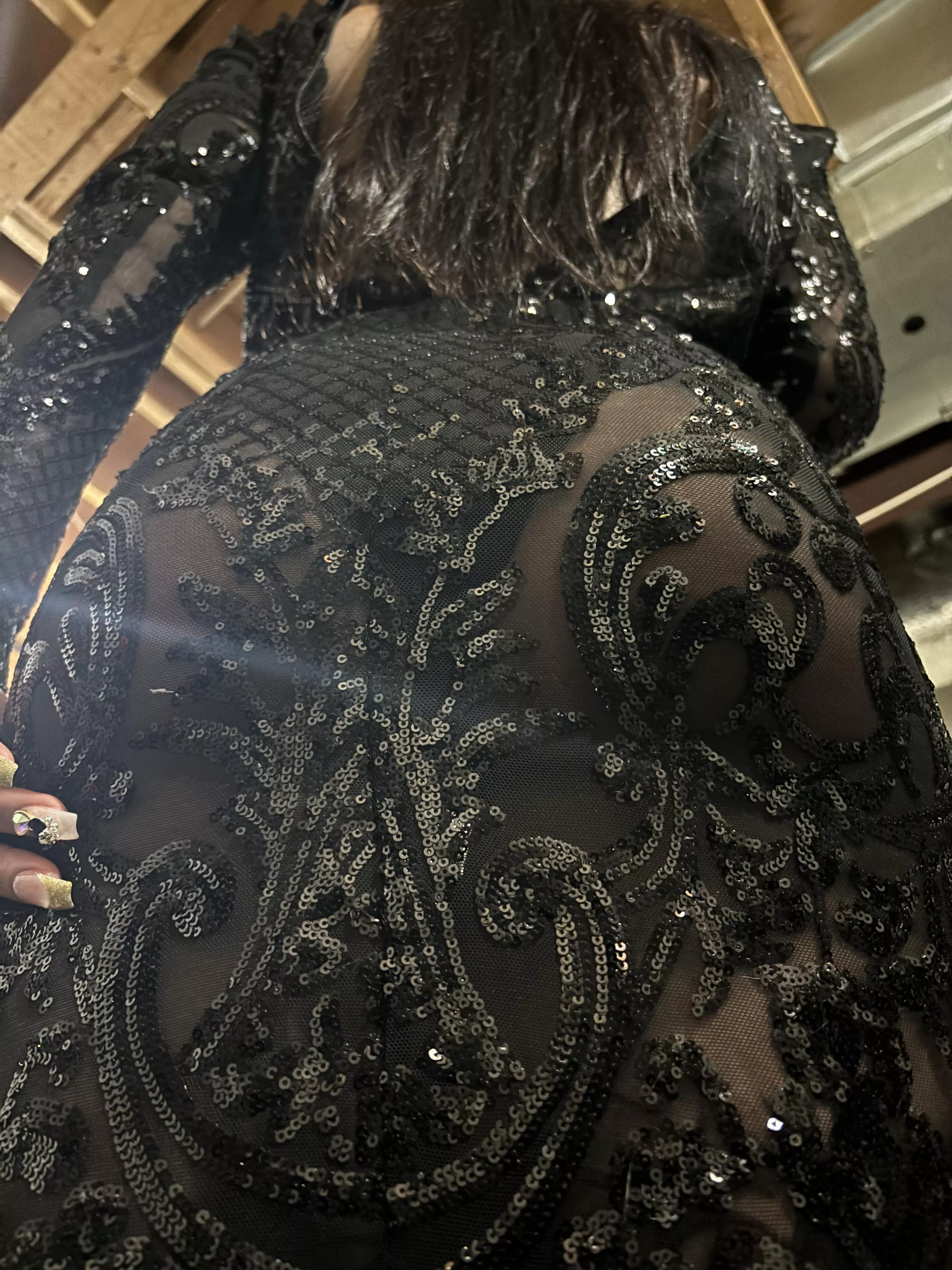 Ass out hair down dressed it's a special day for me posted by aqwa_audra