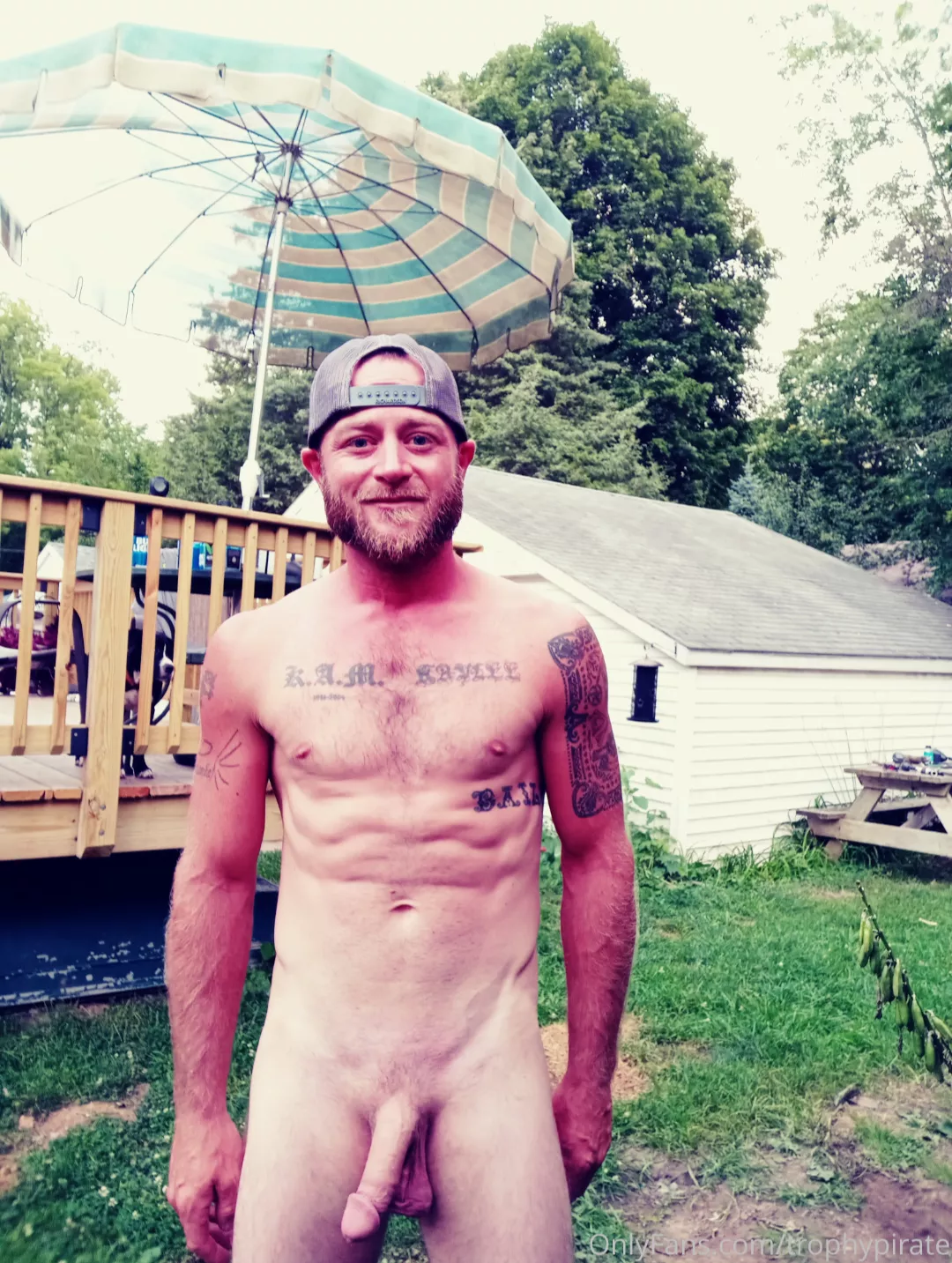 Back yard nude posted by captainpirate84