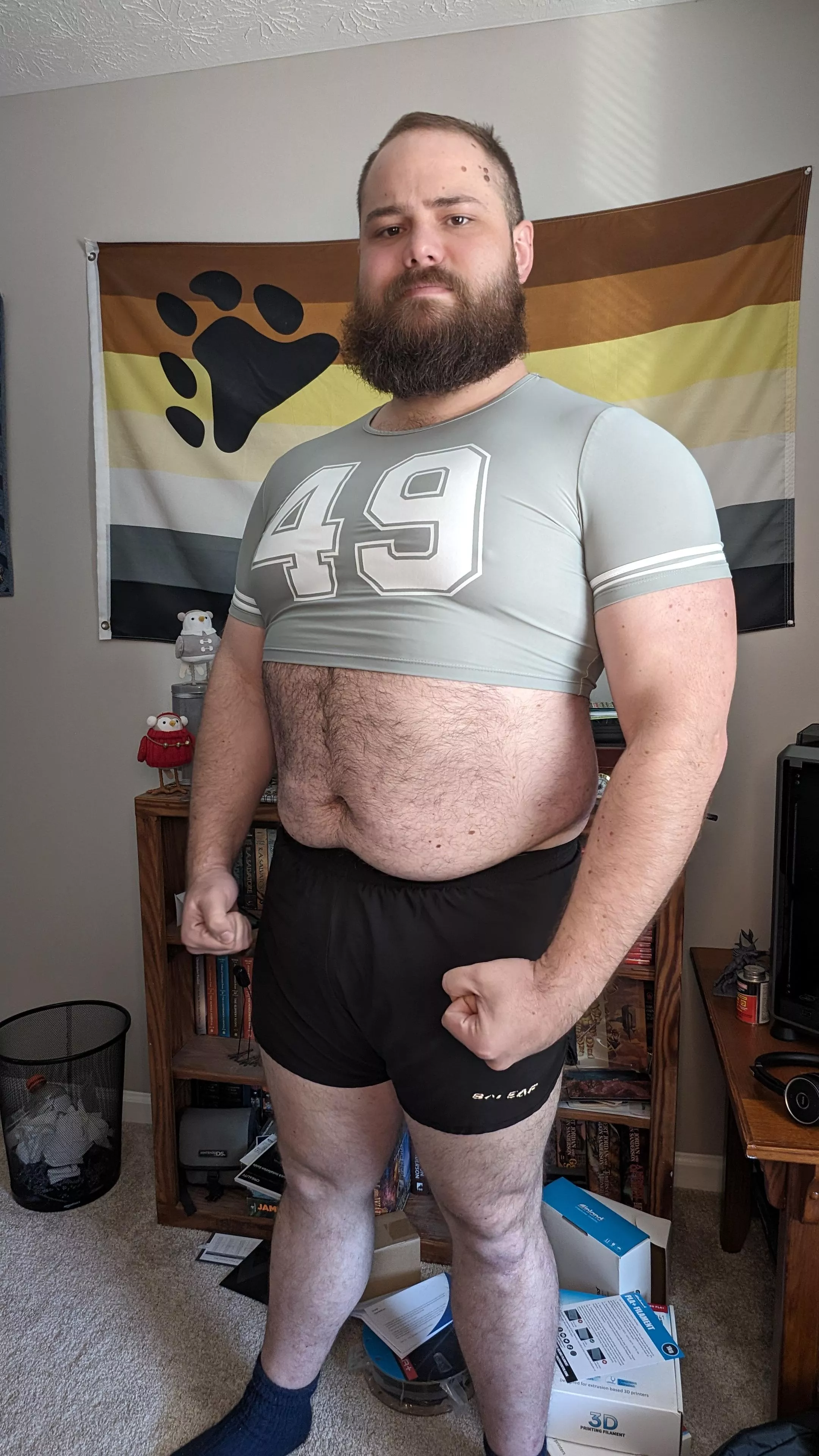 Beefy n' hairy posted by cousteausCredence