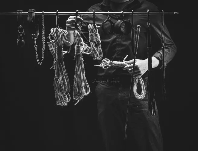 choose 3 items wich im gonna use on my mistress next time by kingandmistress