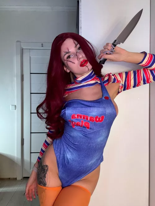 Chucky doll by me (ColorlessHedgehog) by ColorlessHedgehog