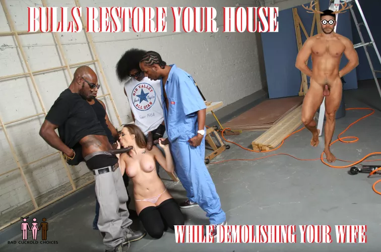 Cuckold in the building industry by sissyzarawhite