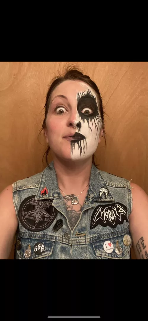 Does the corpse paint stay on when we fuck or nah? by BrandiKane13_