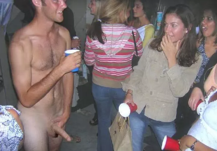 Drunk and naked at a house party 🤷 by boredhornystoner