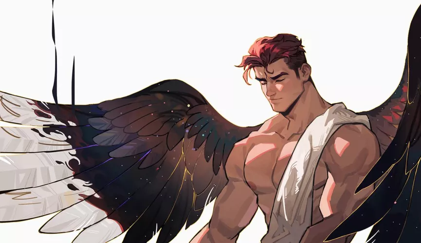 Fallen angel by AMO9612 by ConcealedCatalyst