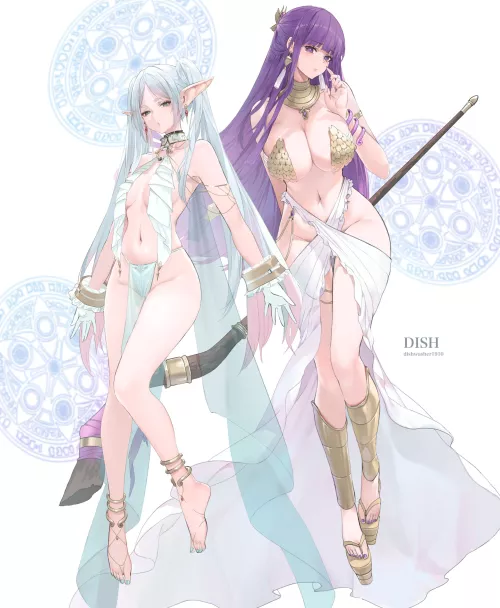 Fern & Frieren [Sousou no Frieren] by xSaviour_N