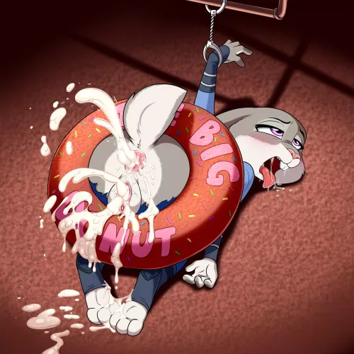 Filling her holes full of cream~ (lonbluewolf) by heisenstuff