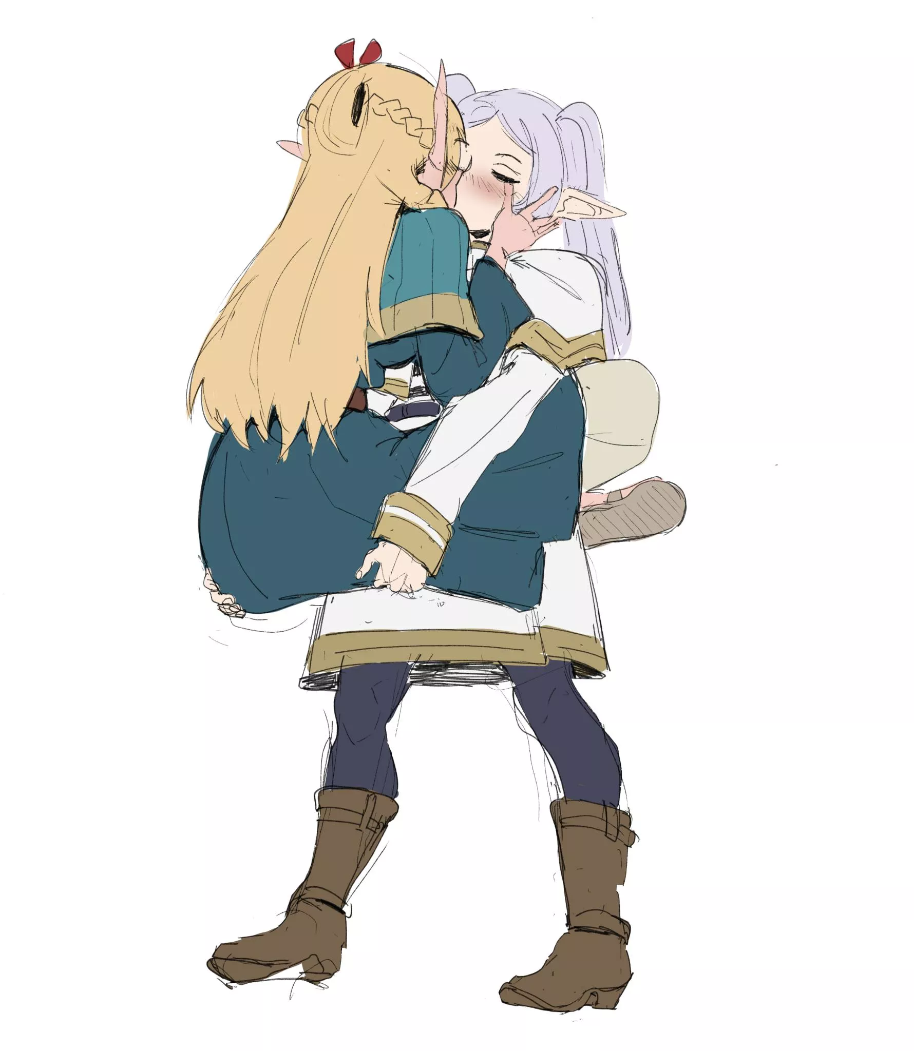Frieren and Marcille (By niko) [Frieren Beyond Journey's End] posted by queshu22