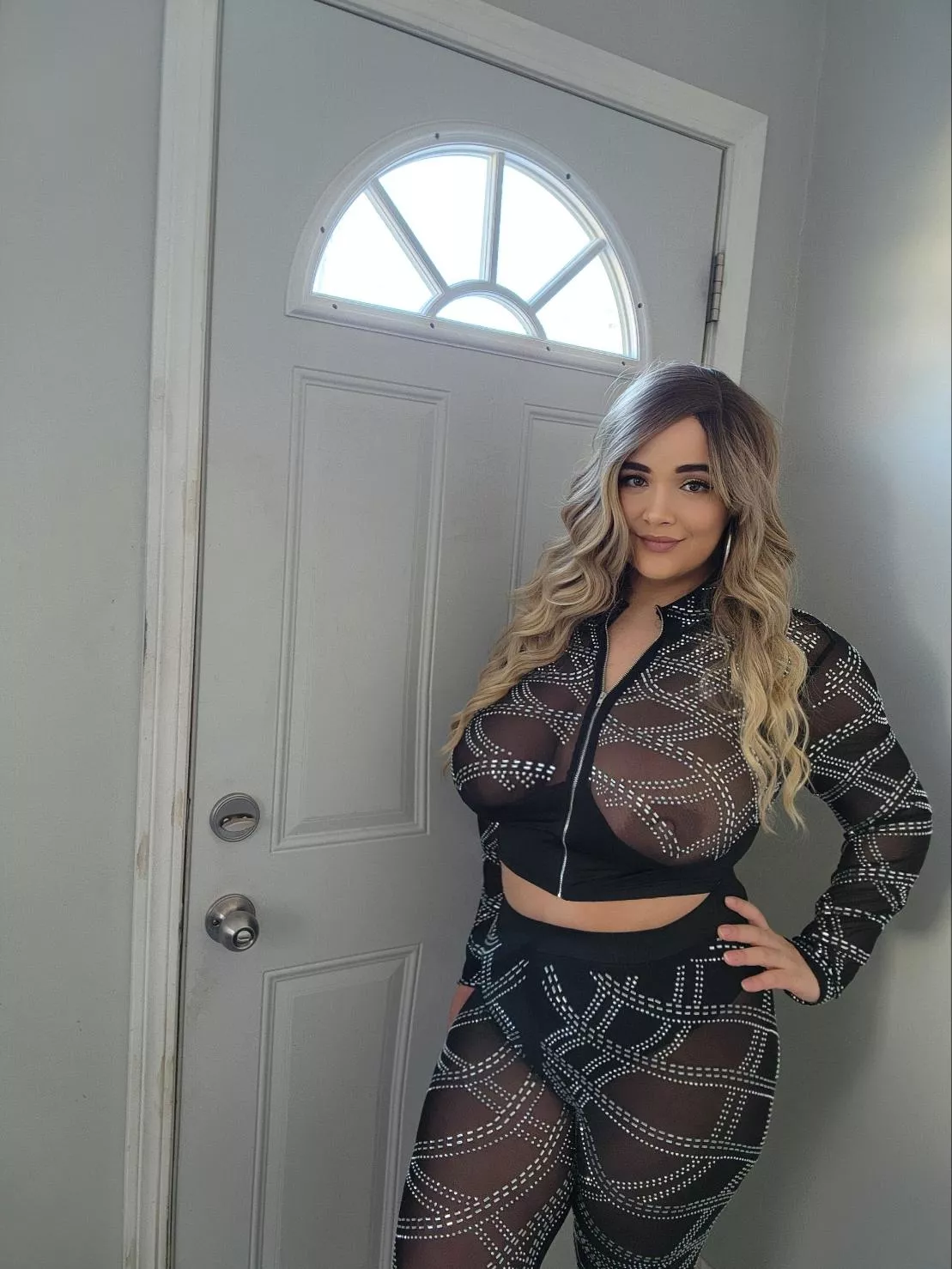 How do we feel about see thru tops 😏 posted by Sophia2Sexy