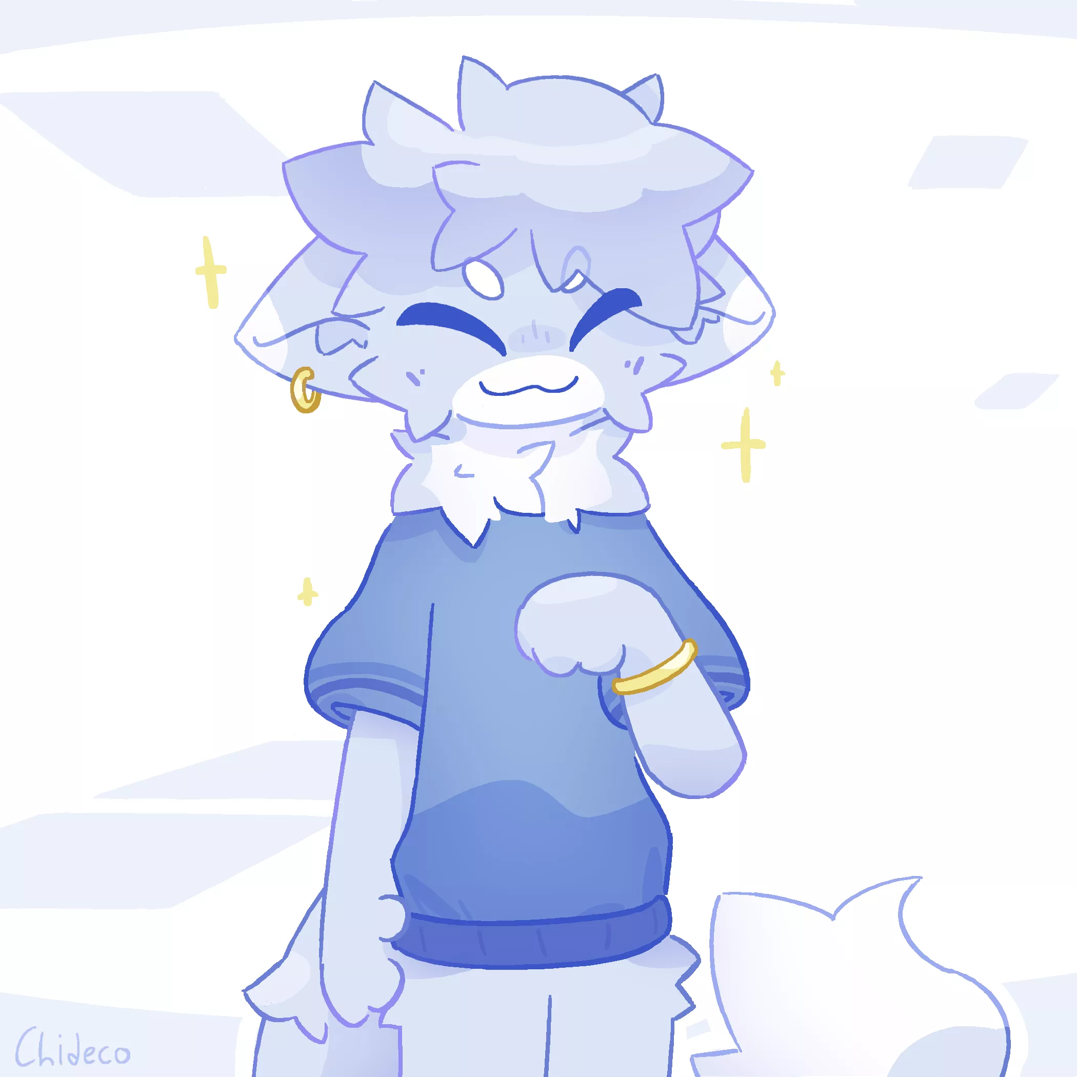 hug him (by me @Chideco_) posted by Chideco