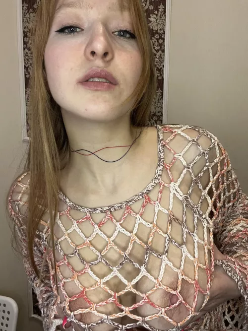 I feel like a slim nymph in fishnets by selfishhateful