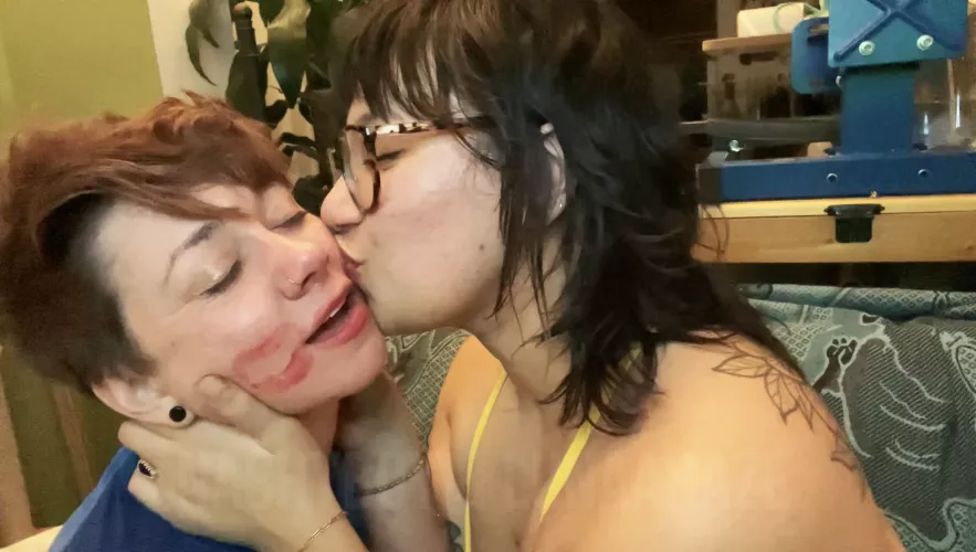 I just love covering her in kisses 🥰 by Minimum_Decision_135