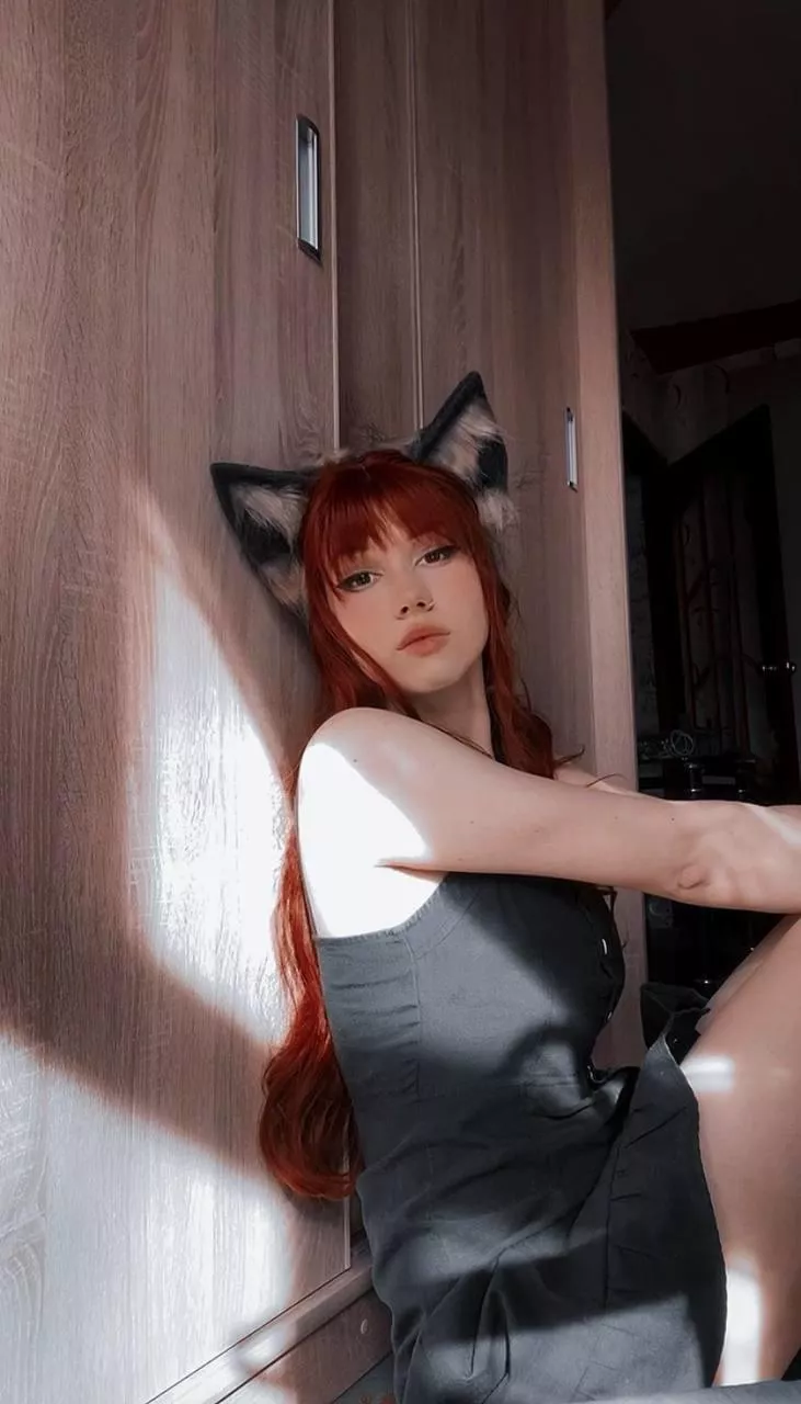 I meow softly 🐾 posted by Luna_foxie