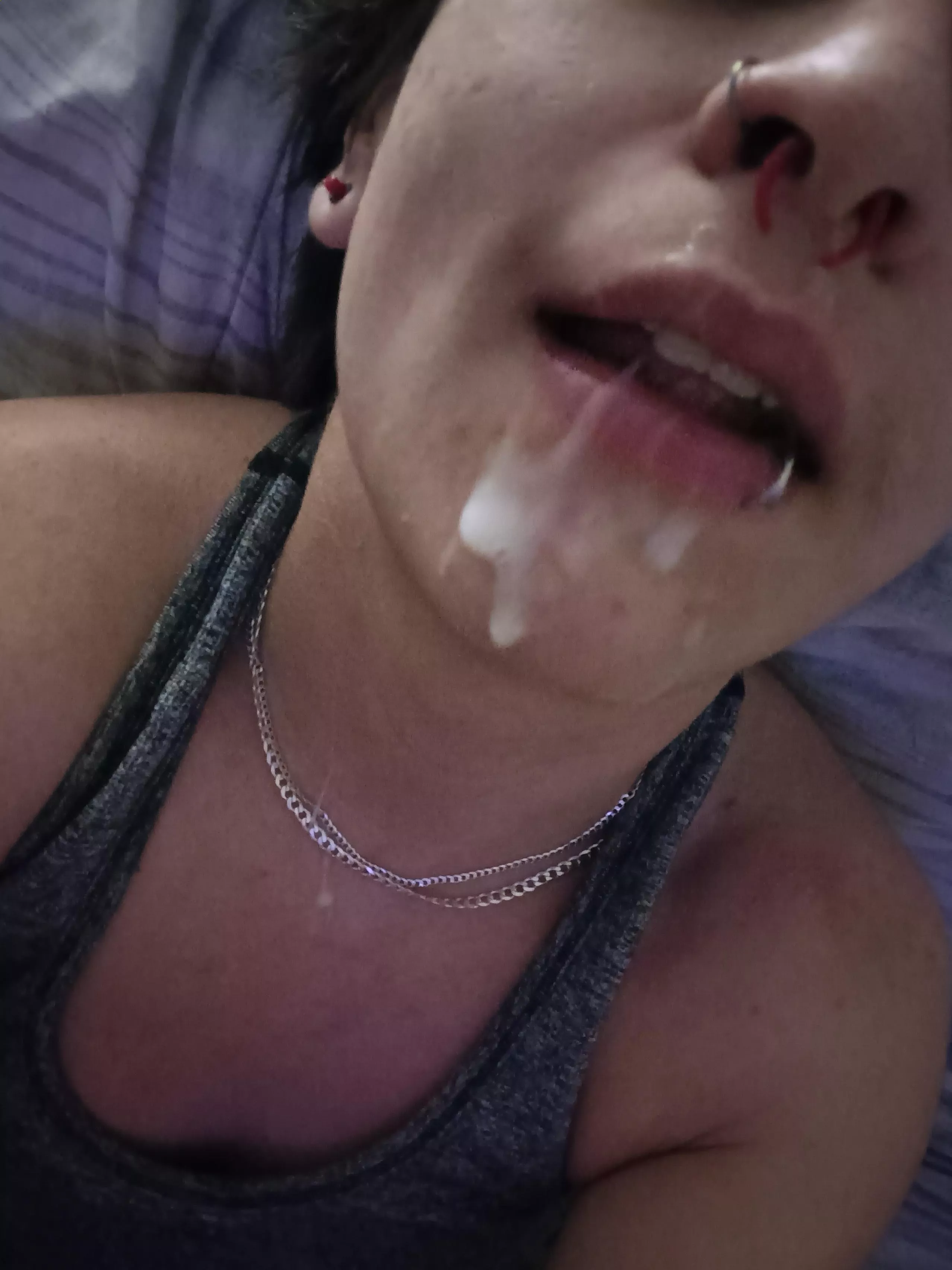 I tried to swallow it but it was too much posted by just_a_space_cadet