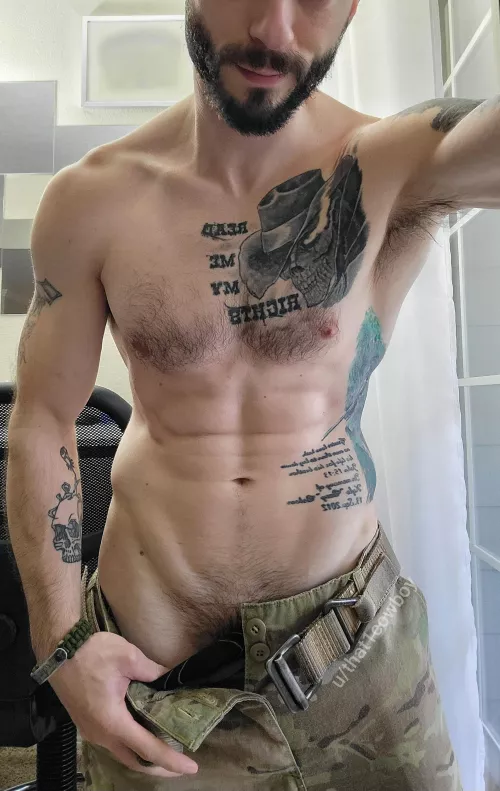 Is that a bald eagle in your pants, or are you just that free today? 🤔 by that1cowboy