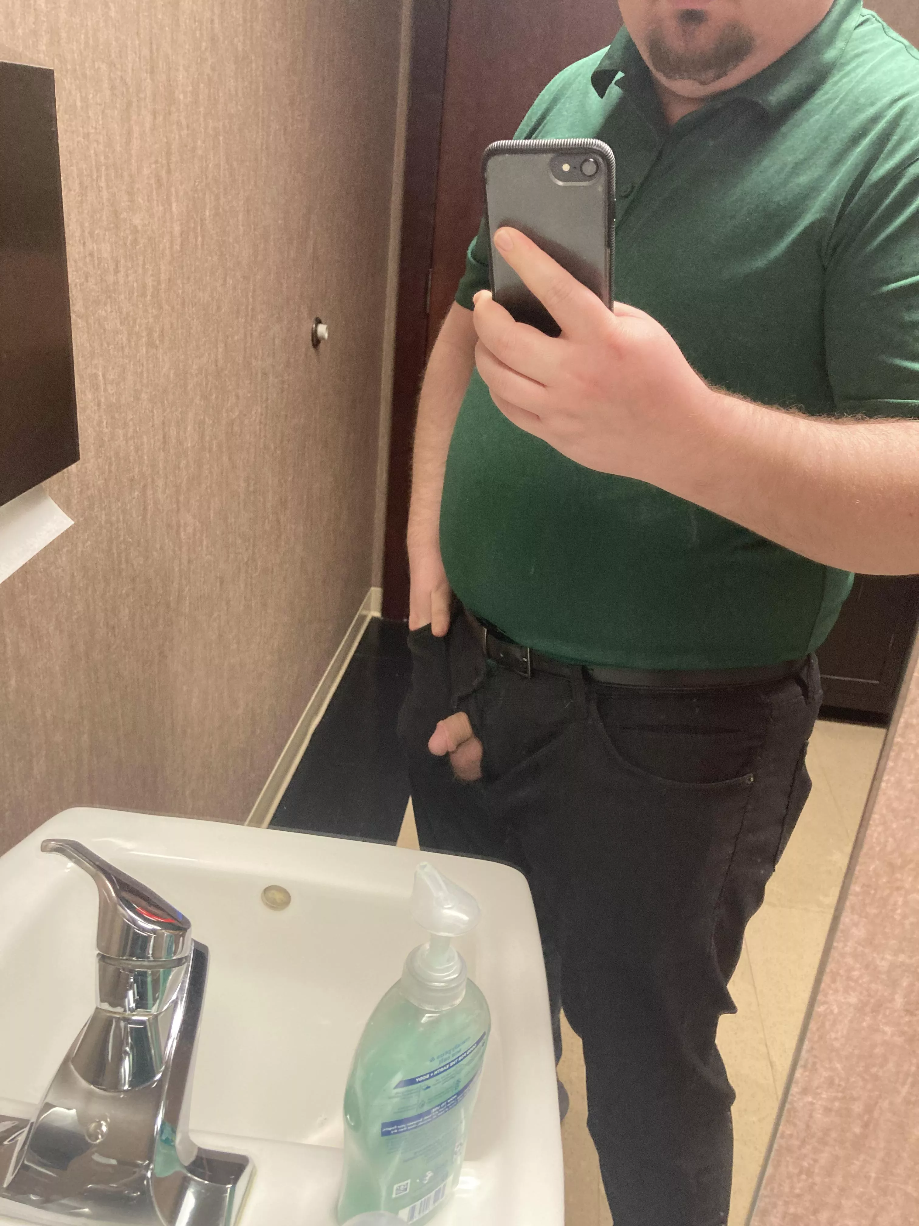 It’s a green polo softie day at work today posted by Easy_Platypus_1913