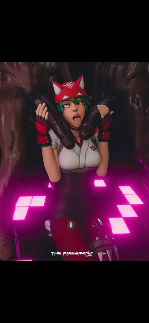 Kiriko loves getting down (the firebird) by SeaArtist8826