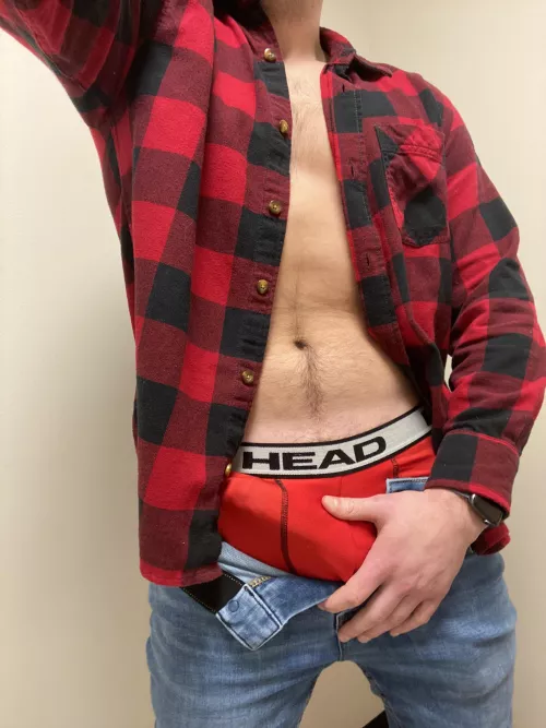 Love this red pair by Hung-n-Fun