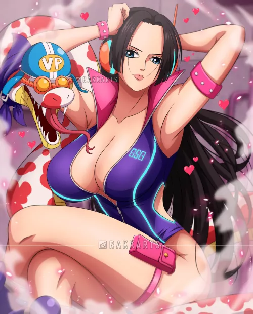 Loving the Boa Hancock art for Egghead, she is such a godess. If someone ones to talk about One Piece girls just write me! by Prestigious_Onion159