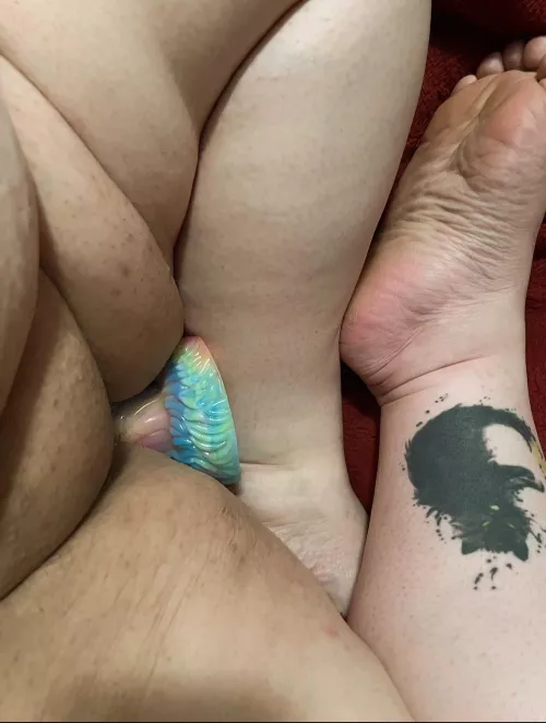 Playing hide and seek with my vibrator. But also. Those rolls. 😍 by obviousthrowawaysir