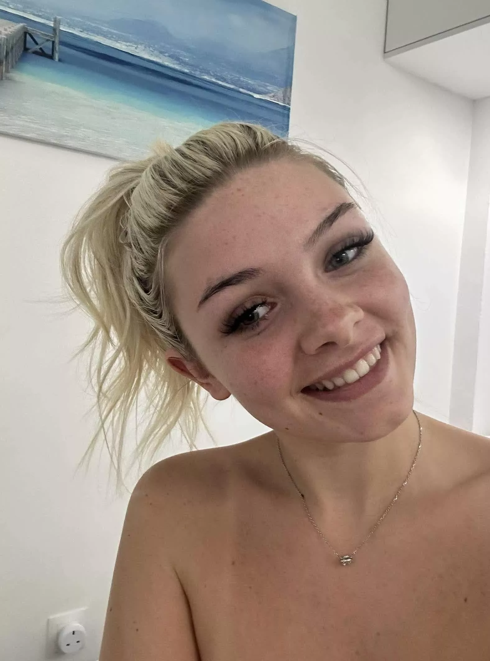 pull on my ponytail already ;) posted by LovecapriBabe