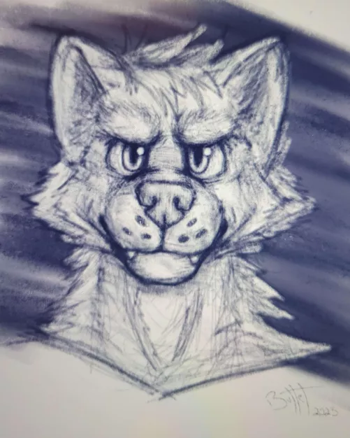 Quick sketch I did in December, thought I should share 😊 by BulletDraws