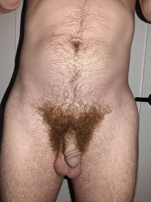 Showing off the full bush by skwishybuns