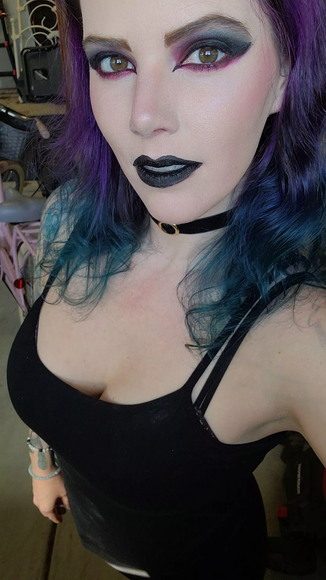 Tattoos and black lipstick 🖤 posted by gothbabe2024