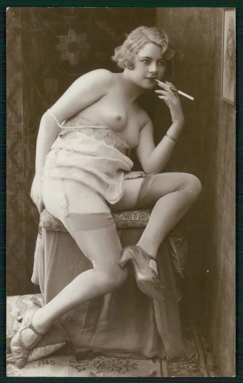 the cigarette holder is classic by Eastsidekink