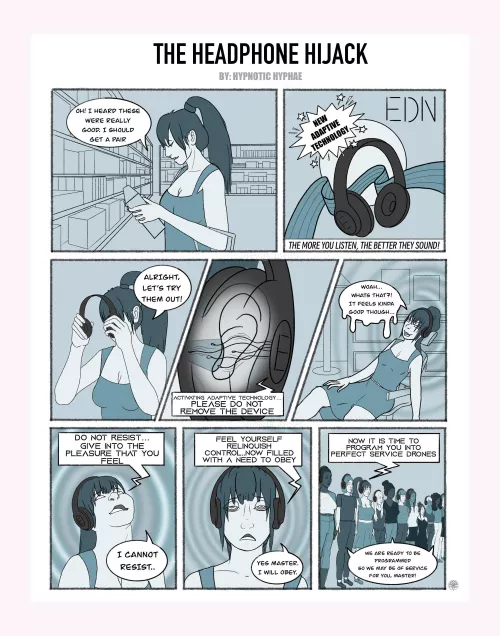 The Headphone Hijack [Hypnotic Hyphae] [alien tech] [mind control] [dronification] by TastyPlastic3171