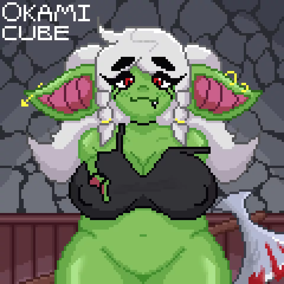 Thighs so thick, don't need no underwear (OkamiCube) posted by Okami_Cube