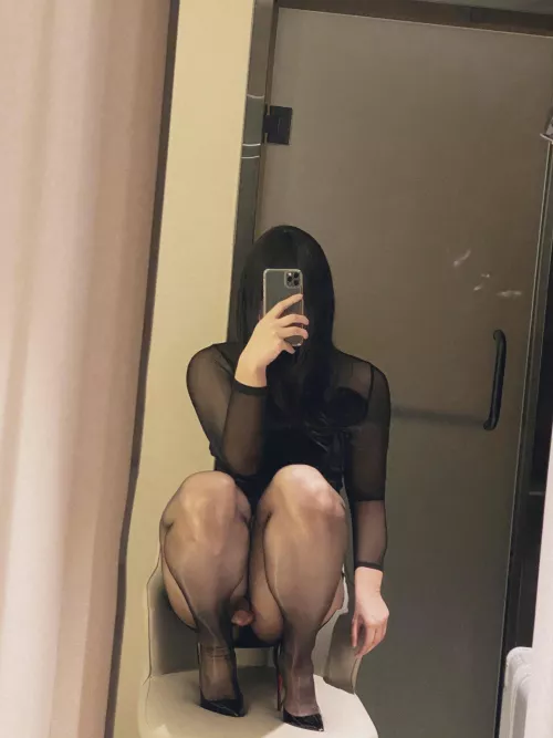 Trying on more daring feminine clothes again for daddy by hzzzz6