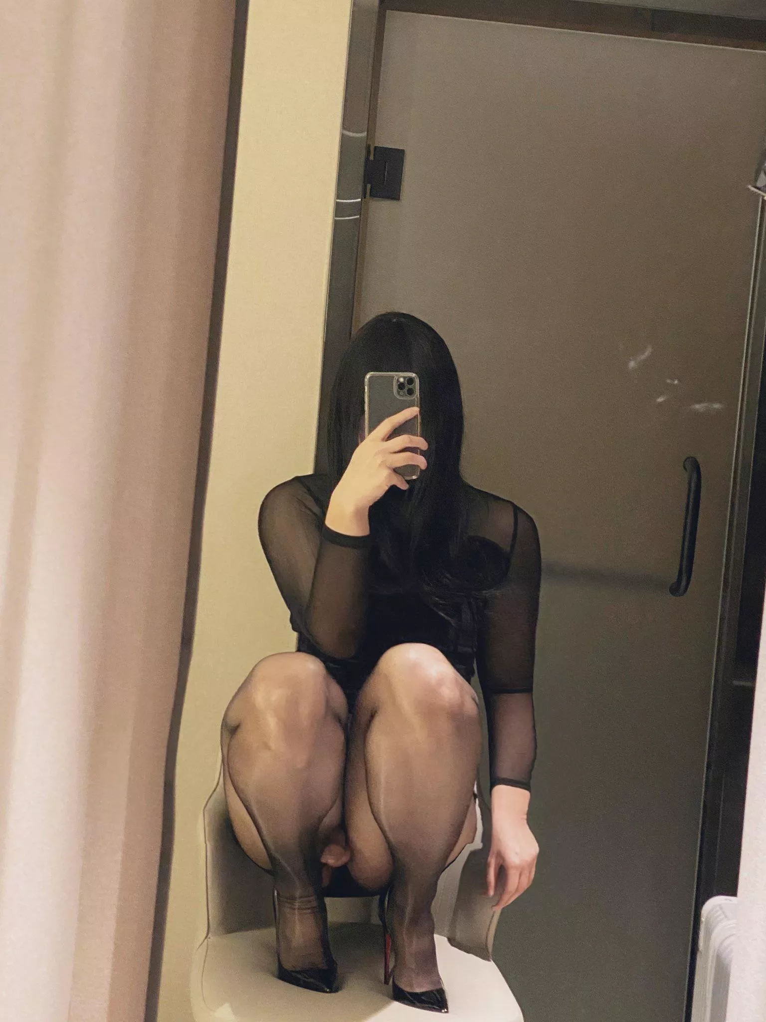 Trying on more daring feminine clothes again for daddy posted by hzzzz6