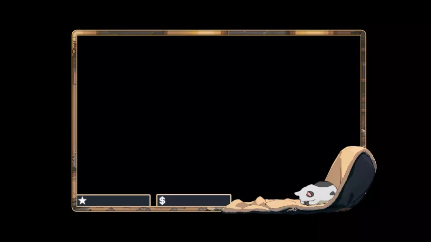 What's the easiest way to edit this overlay webcam that i bought to get rid of the money and star symbol bottom left?. Also, what's the purpose of it? Thanks by nikelliott24