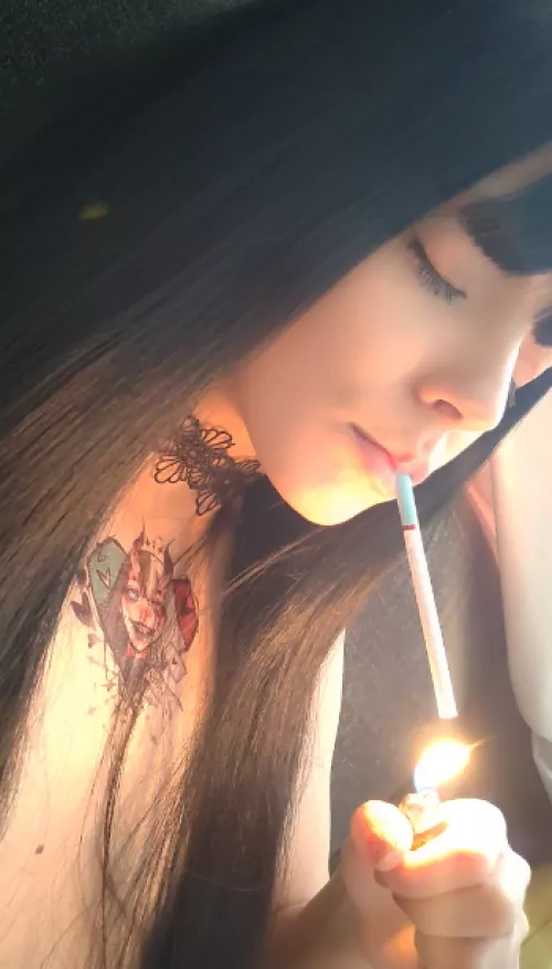 Who needs a smoke break with me? by puwussycat