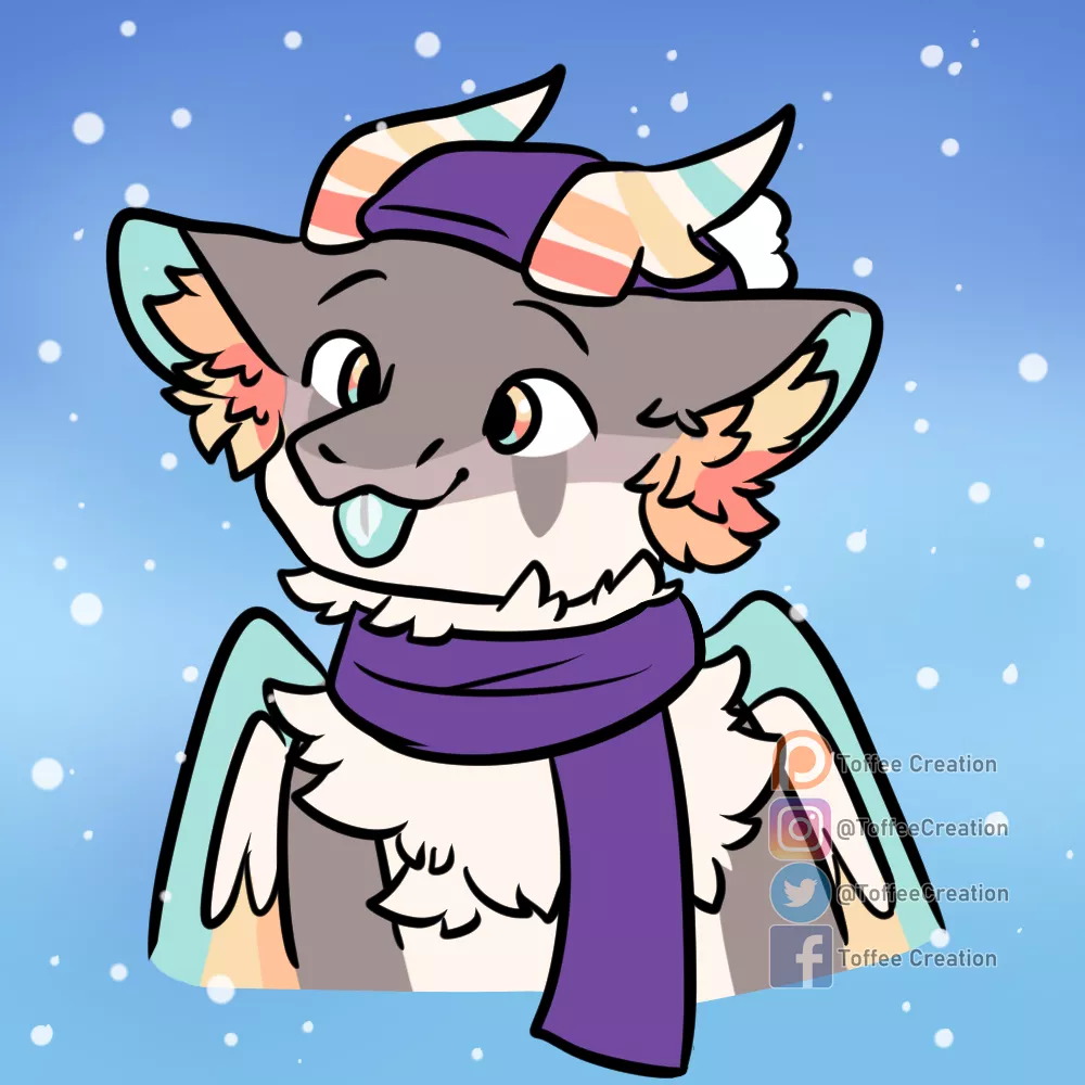 Winter Themed YCHs :D (These are still open) posted by ToffeeCreation