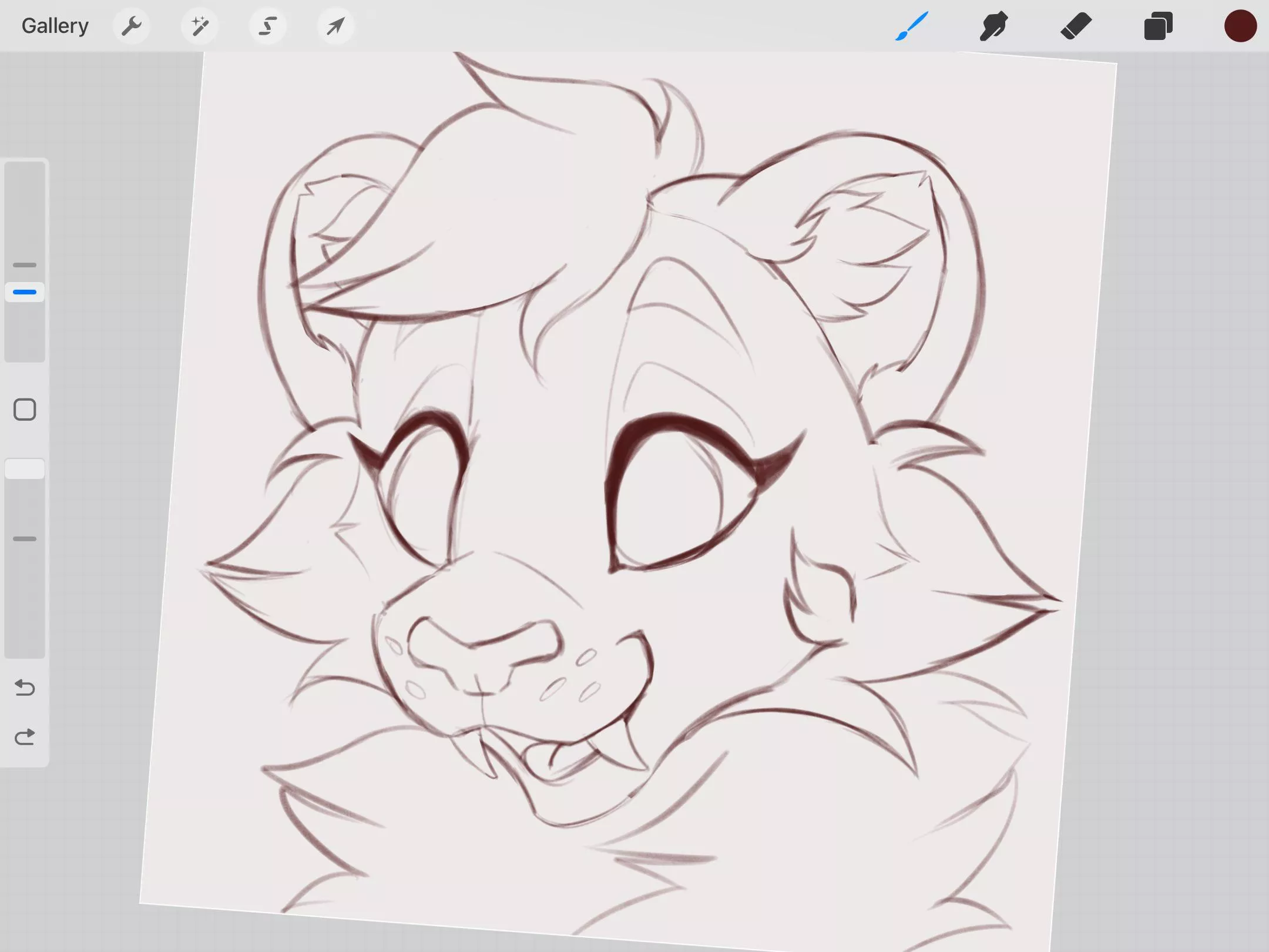 Work in progress… ;3 (ART BY ME) posted by Sabershrimp