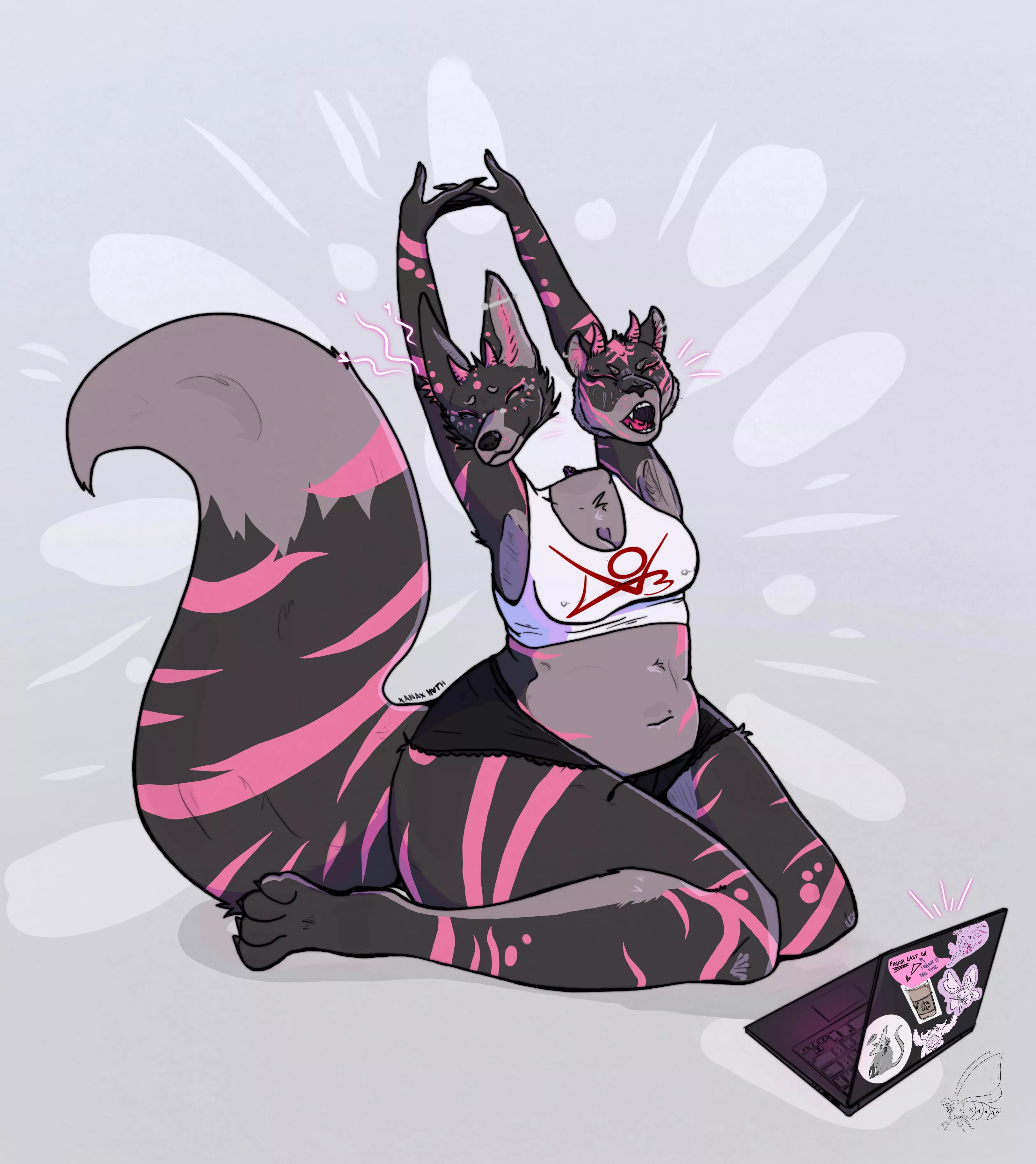 Workin hard (art by me) posted by Too-chaotic-to-live