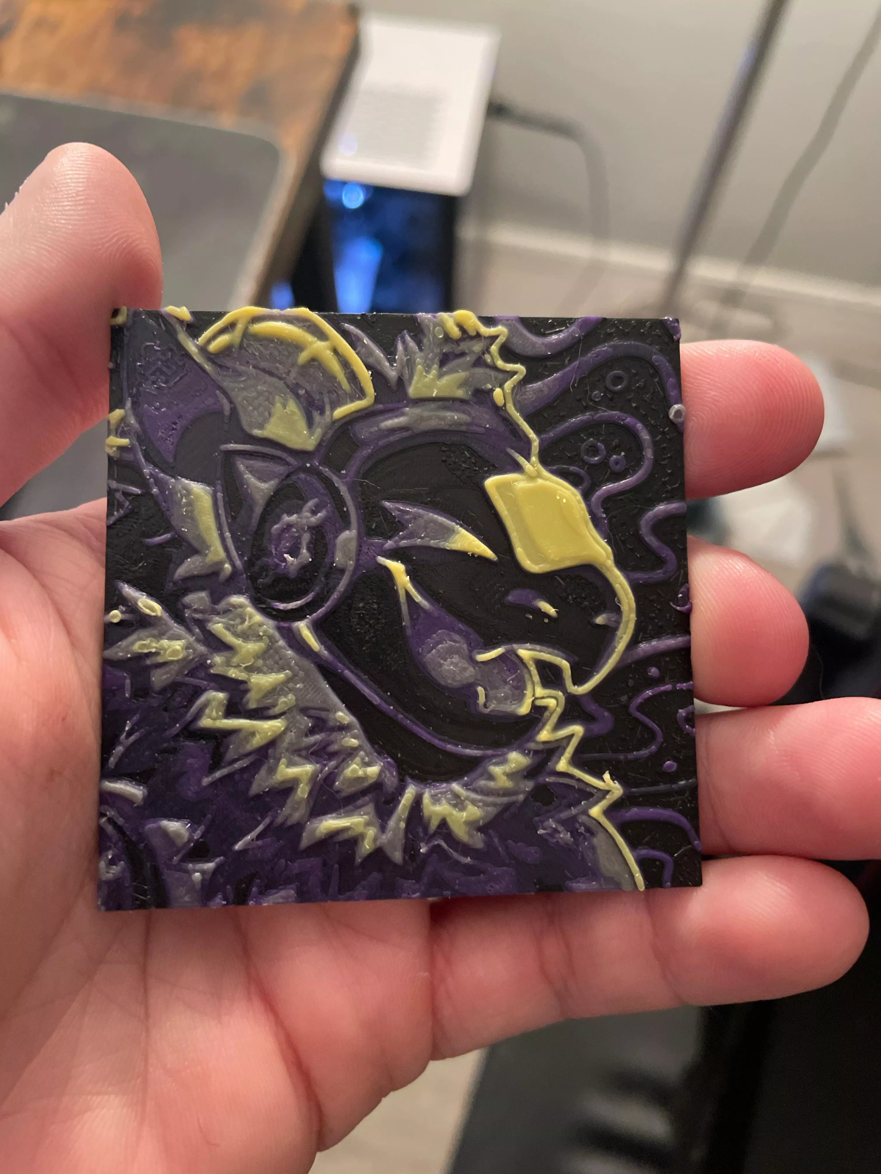 3D printing my own sticker posted by iRambL