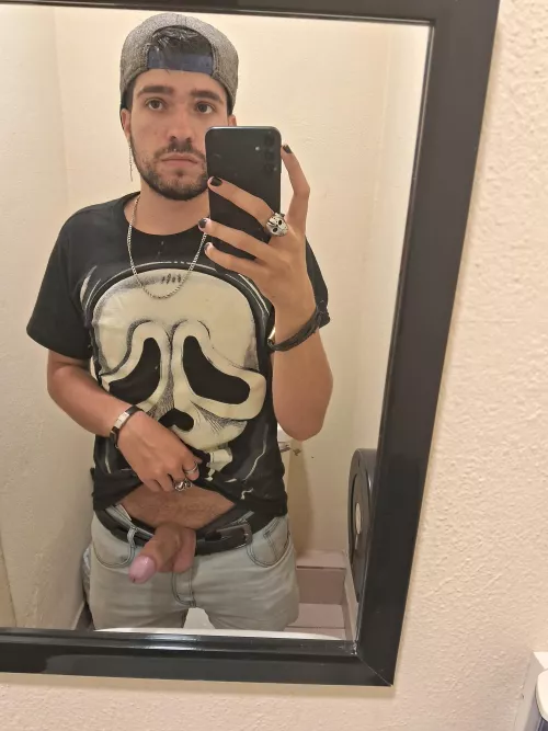 A little bathroom selfie for you by Illustrious_Cap812