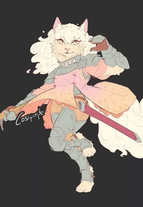 [Adoptable] Cloud Kitty posted by cosipurple