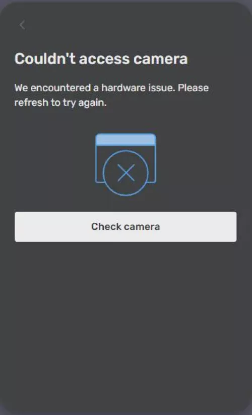 Affiliate Verify Identity gives this error, tried on couple different devices, but I'm still getting this error, can anyone help me? by EmperorPHNX